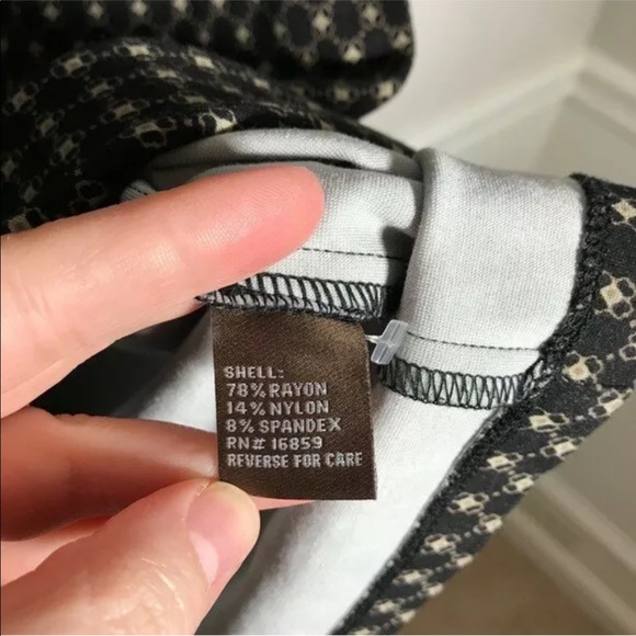 J. McLaughlin Stretch Ponte Printed Sheath Dress - Picture 5 of 6